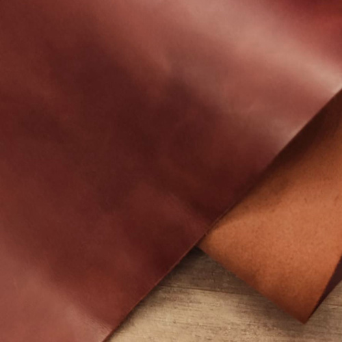 Кожа Крейзи Хорс 1,4-1,6 мм Коньяк Италия фото 9