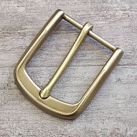 Пряжка 40 мм латунная L525  - купить для кожевенного хобби