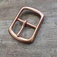 Пряжка 38 мм для ремня медная M661   - купить для кожевенного хобби