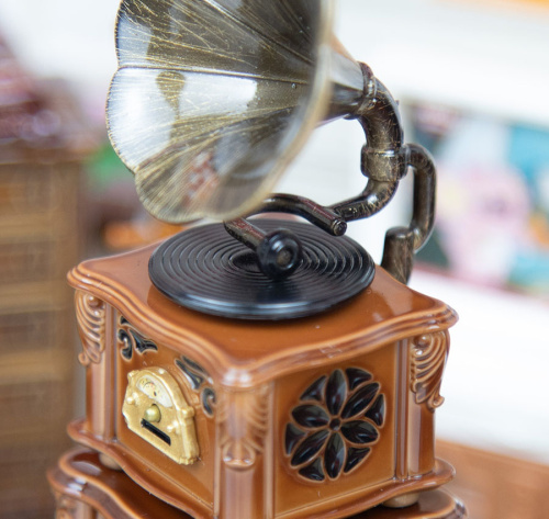 Фонограф со звуком для кукольного домика Миниатюра 1:12  AN K-33 - фото товара фото 3