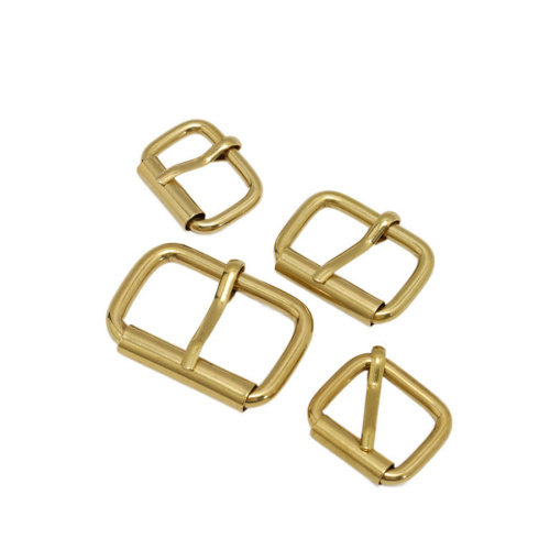 Пряжка 20-38 мм латунная с роликом Z001