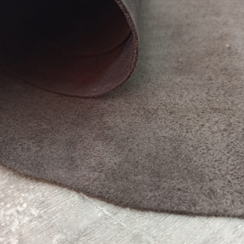 Кожа Крейзи Хорс 1,3-1,5 мм Горький шоколад фото 3