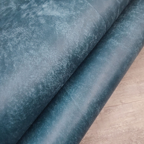 Кожа Пола 1,2 мм растит. дубл. MAYA Темно-бирюзовый фото 4