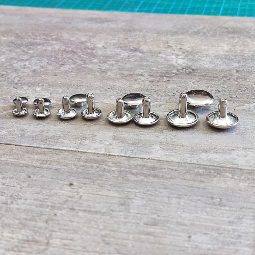 Хольнитены двухсторонние Серебро 10 шт. фото 5