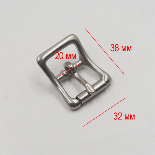 Пряжка 16-25 мм с роликом Сталь W022 фото 3