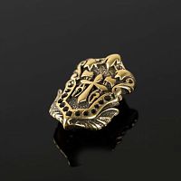 Кончо для кожаных изделий Старинный щит Латунь  - купить для кожевенного хобби