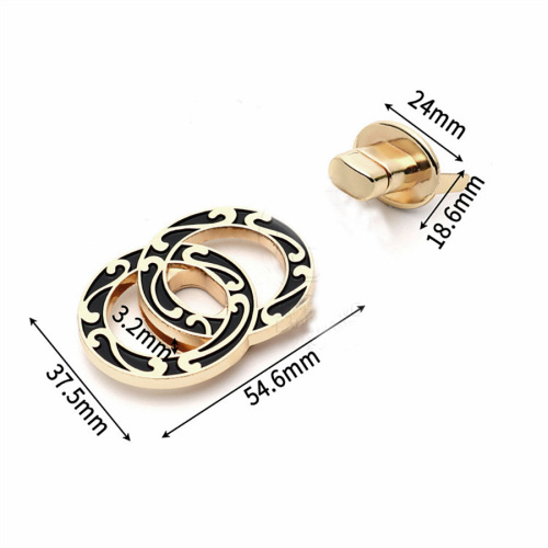 Застежка декоративная для сумки Y-326 | Галерея фото | Pava.pro фото 4 Застежка декоративная для сумки Y-326 ZS Y-326 - фото товара фото 4