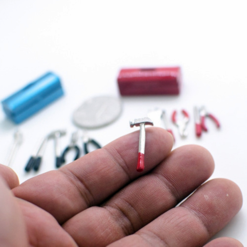 Ящики для хранения инструментов для кукол Миниатюра 1:12 фото 2 Ящики для хранения инструментов для кукол Миниатюра 1:12 фото 2