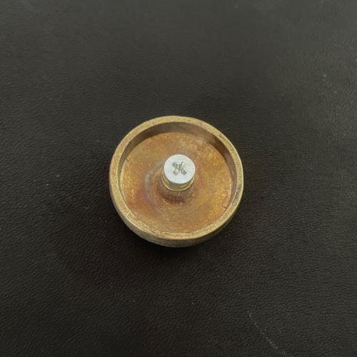 Кончо для кожаных изделий 25 мм Герб России латунное   KR 008 - фото товара фото 3