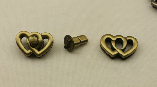 Застежка для сумки Сердце фото 4 Застежка для сумки Сердце фото 4