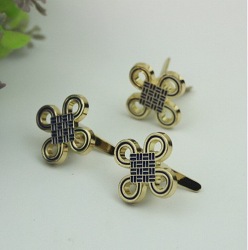 Зажим декоративный Четырехлистник высокий | Галерея фото | Pava.pro Зажим декоративный Четырехлистник высокий HF ZP-65 - фото товара