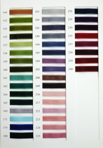 Лента бархатная 9 мм фото 4 Лента бархатная 9 мм фото 4