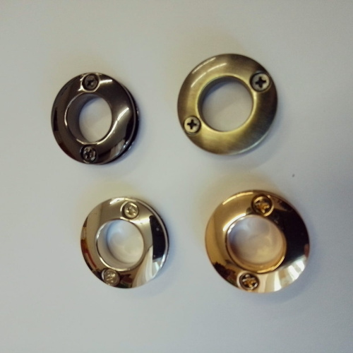 Уценка! Люверсы с двумя винтами 14 мм 