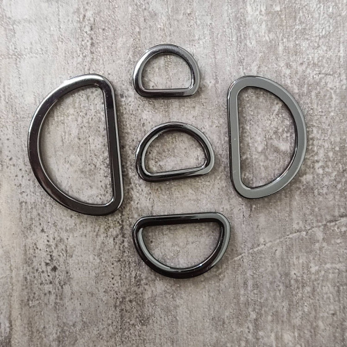 Полукольцо D-образное 16-38 мм плоское литое фото 9