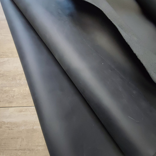 Кожа Крейзи Хорс Dark 1,4-1,6 мм Черный фото 4