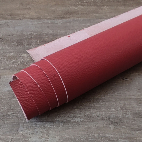 Кожа Сафьяно 1,3-1,5 мм Малиновый Италия Кожа Сафьяно 1,3-1,5 мм Малиновый Италия