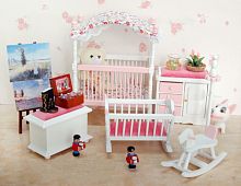 Детская комната для кукольного дома 1:12