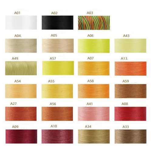 Нить для кожи вощеная 0,35 мм круглая Artisan Soul 50 м фото 9