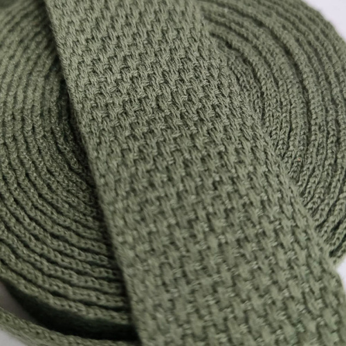 Лента ременная стропа 25 мм, х/б, толщ.1,5 мм фото 23