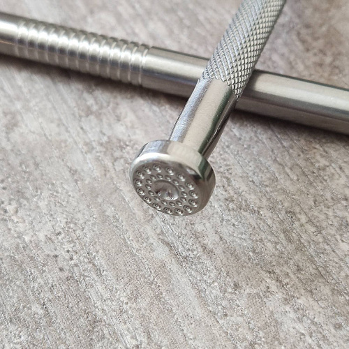 Штамп для тиснения по коже  Цветок нерж. сталь  YM_Flower - фото товара фото 3