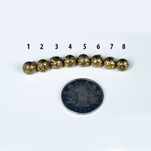 Бубенцы латунные для кожаных изделий 8 мм