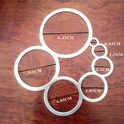 Шаблон круги Аткинсона большой  CZ02 - фото товара фото 2