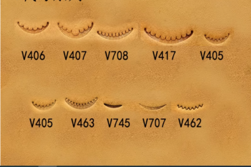 Штамп для тиснения по коже V406 Япония  V406 - фото товара фото 3