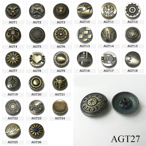 Кнопки пробивные фигурные арт.AGT 20 мм фото 7
