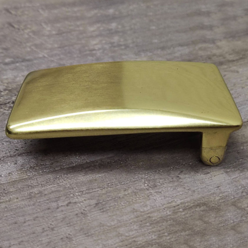 Пряжка с шипом для ремня 40 мм Прямоугольная Латунь  PRL_475 - фото товара фото 5