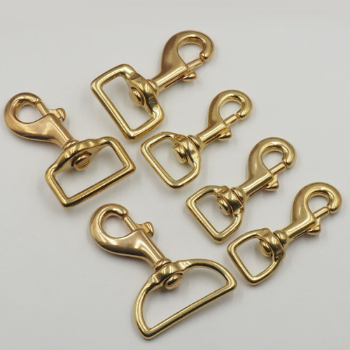 Карабин поворотный Латунь SL-017B фото 5