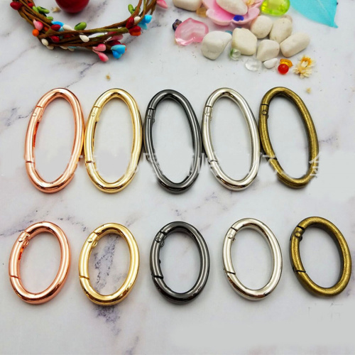 Кольцо-карабин разъемное 30-55 мм Овальное Кольцо-карабин разъемное 30-55 мм Овальное