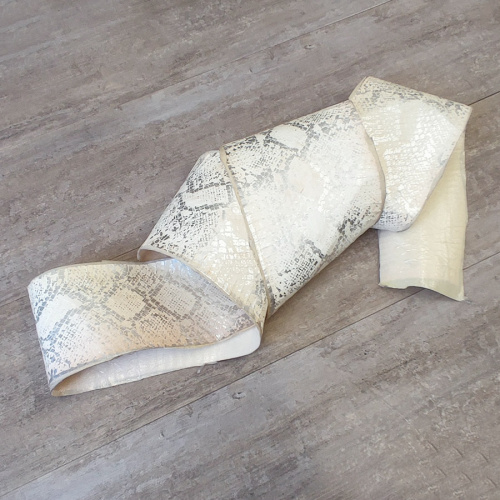 Кожа Питона 0,30 мм коричневый/бежевый фото 5