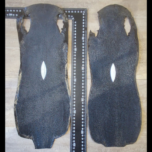 Кожа ската натуральная фактурная фото 21