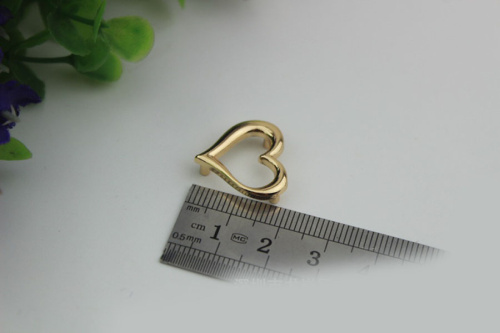 Зажим декоративный Сердечко  HF ZS1 - фото товара фото 3