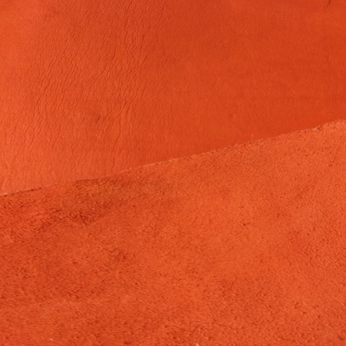 Кожа Пола краст 1,1-1,3 мм Оранжевый фото 3