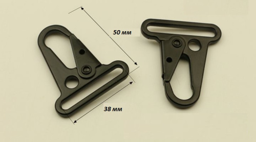 Карабин металлический 20 - 38 мм KM-arm38 фото 2 Карабин металлический 20 - 38 мм KM-arm38 фото 2