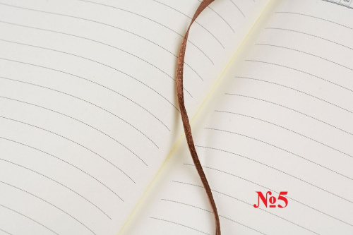 Блок бумажный А5 проклеенный, 128 листов для ежедневников фото 3