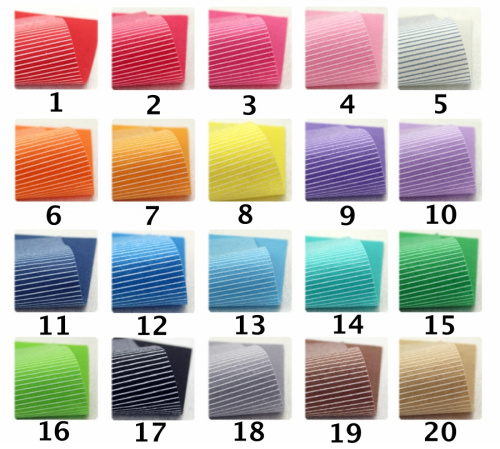 Фетр жесткий 1 мм 30х30 см принт Полоска фото 2