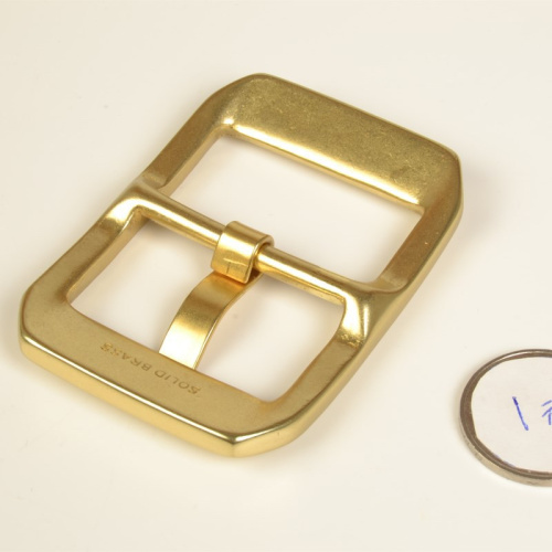 Пряжка 39 мм латунная с перекладиной L180  PR 39L 180 - фото товара фото 3