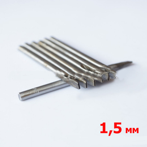 Пробойники овальные (щелевые) 1,5 мм Пробойники овальные (щелевые) 1,5 мм