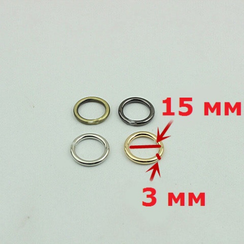 Кольцо литое 15-50 мм фото 3