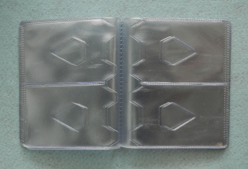 Вкладыш ПВХ для картхолдера на 40 карт  KXV-040 - фото товара фото 2