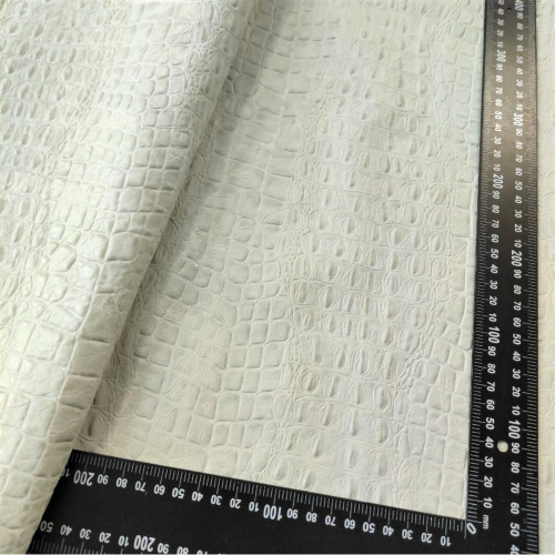 Кожа Кайман 1,0 мм Белый Турция фото 4