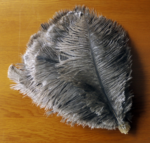 Перо страуса 20-25 см  фото 11