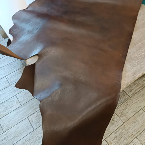 Кожа КРС 1,2 мм Фьюжен Коньяк фото 8