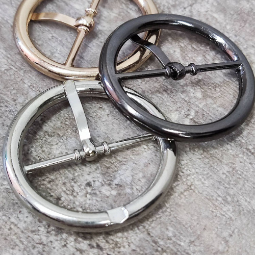 Пряжка 30 мм круглая c перекладиной Z 30 фото 2