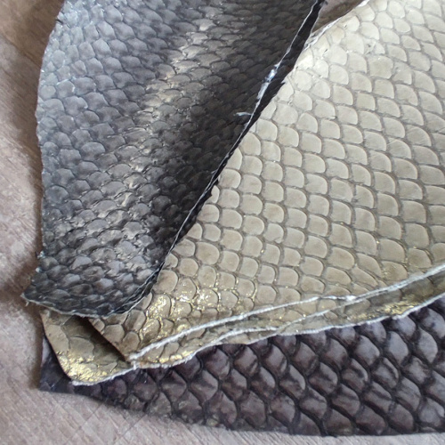 Кожа рыбы 0,7 мм Карп глянец фото 17