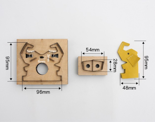 Штанцформы (вырубные штампы) для ключницы Слоник  ST 4239 - фото товара фото 5