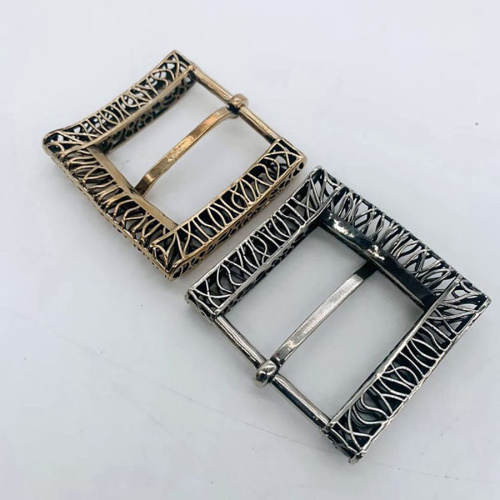 Пряжка для ремня декоративная винтажная ZK-052 фото 6