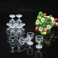 Рюмочки для кукол Миниатюра 1:12  - купить для кожевенного хобби